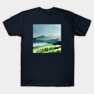 Misty pines T-Shirt